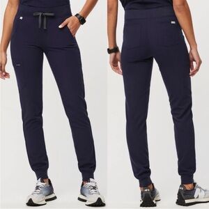 Figs Navy Track Pants
